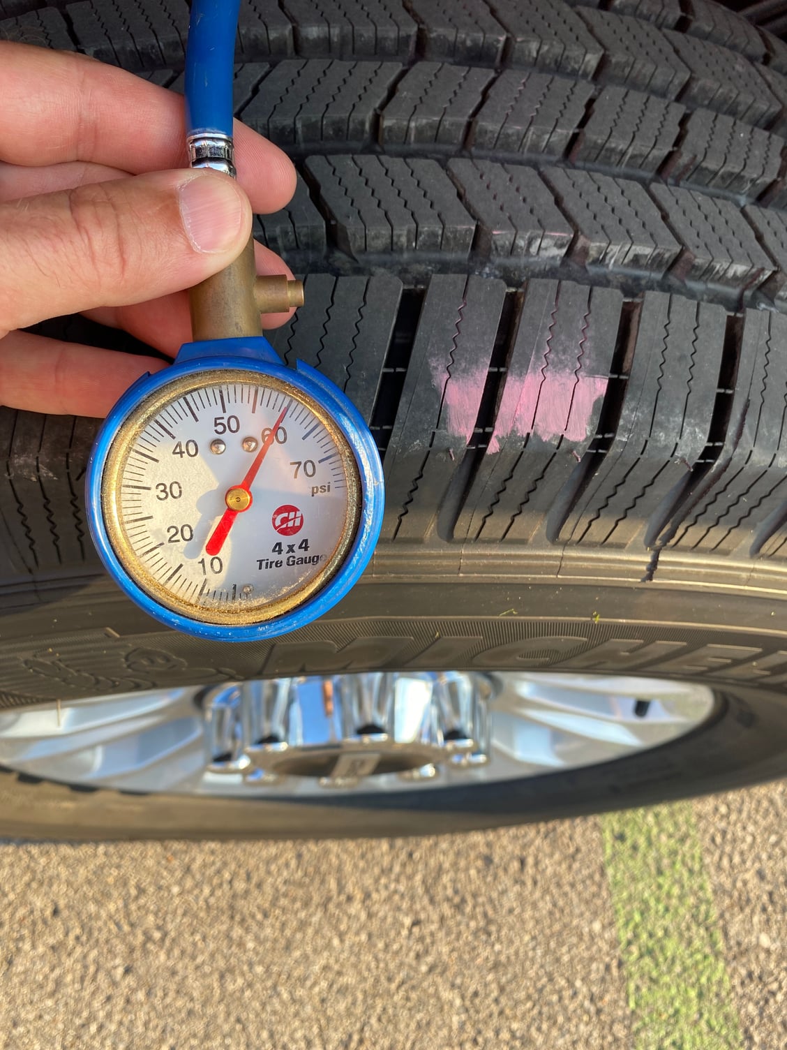 Tire chalk test - Ford Truck Enthusiasts Forums