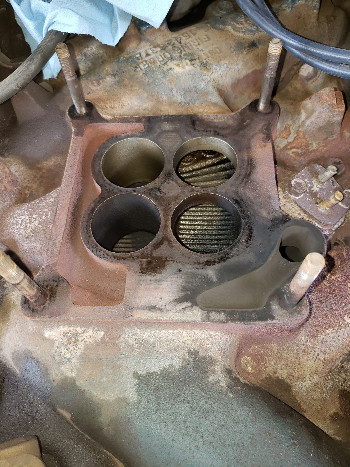 problem blocking 460 egr port (with pictures!) Ford Truck Enthusiasts