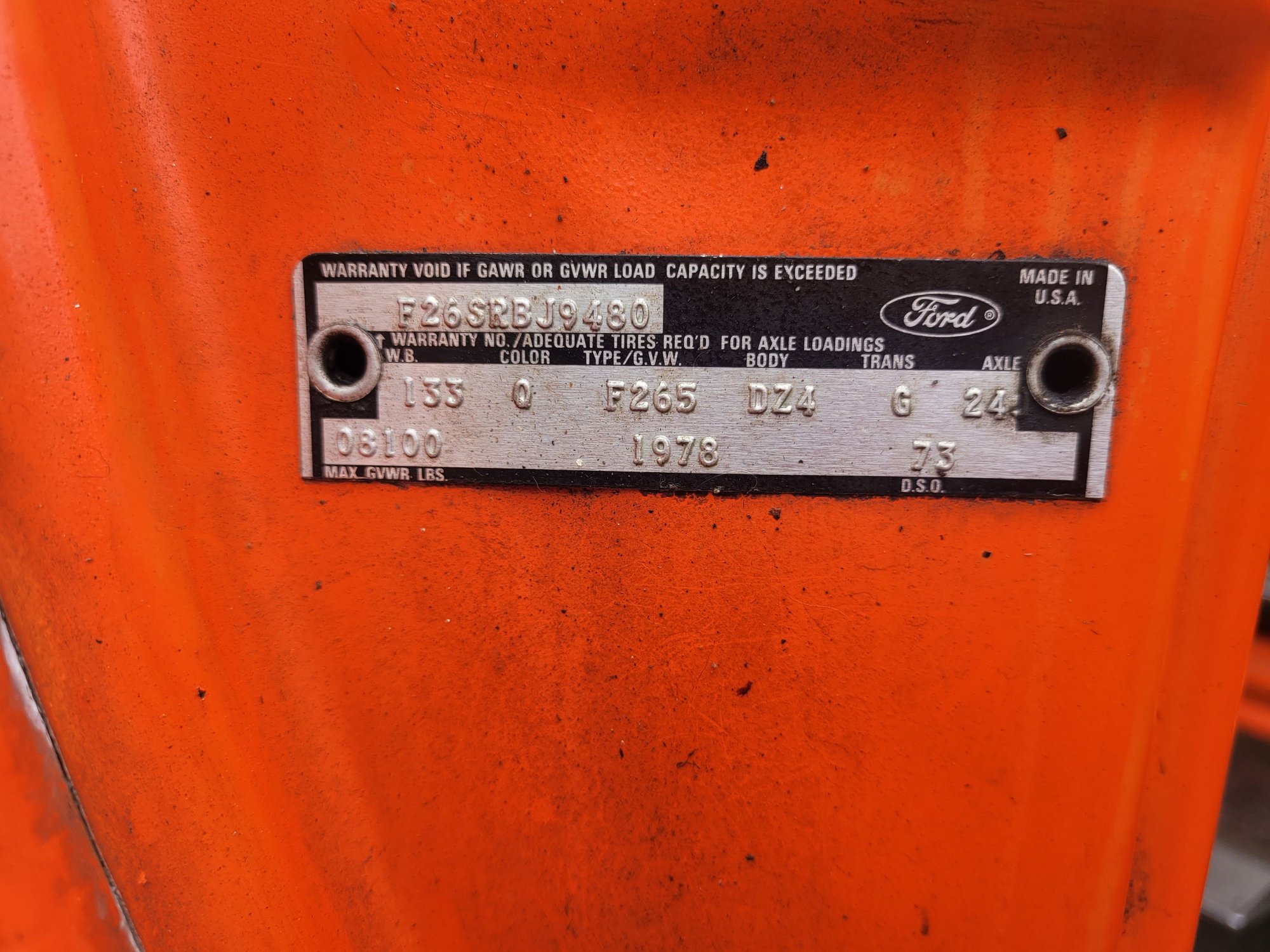 1979 F250 4x4 Rear Dana 60 Axle. BOM numbers are gone Page 2 Ford