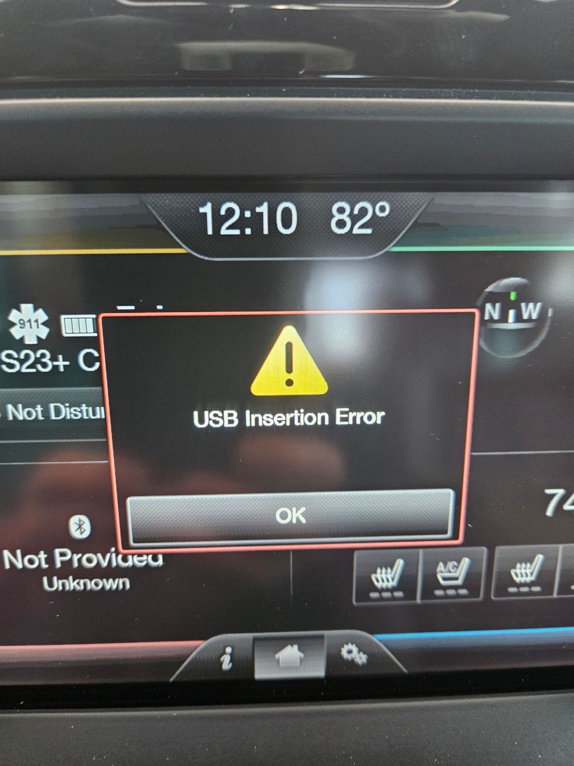 USB error