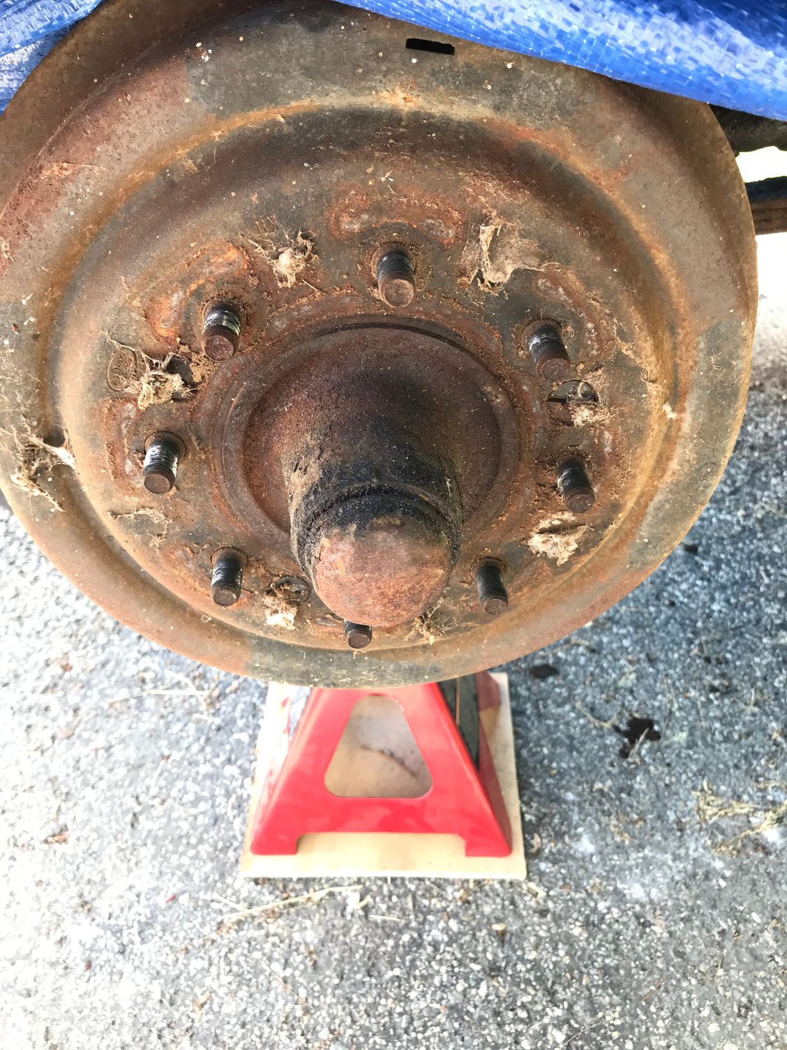 Brake drum removal Ford Truck Enthusiasts Forums