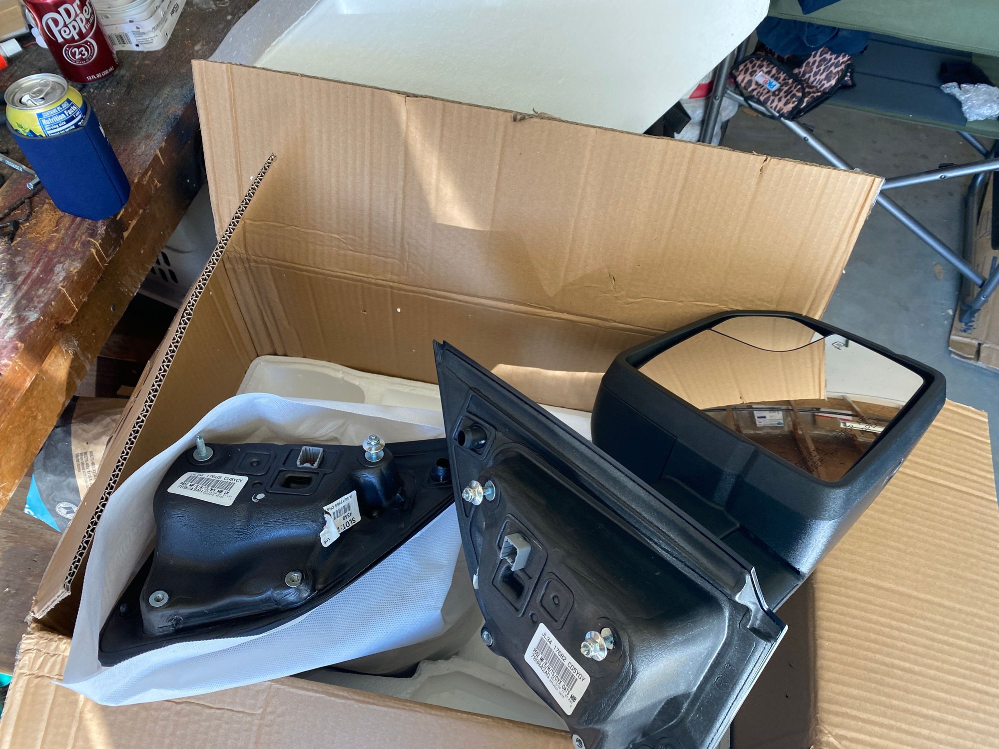 Exterior Body Parts - 15-20 F150 OEM Mirrors - Used - 2015 to 2020 Ford F-150 - Apple Valley, CA 92307, United States