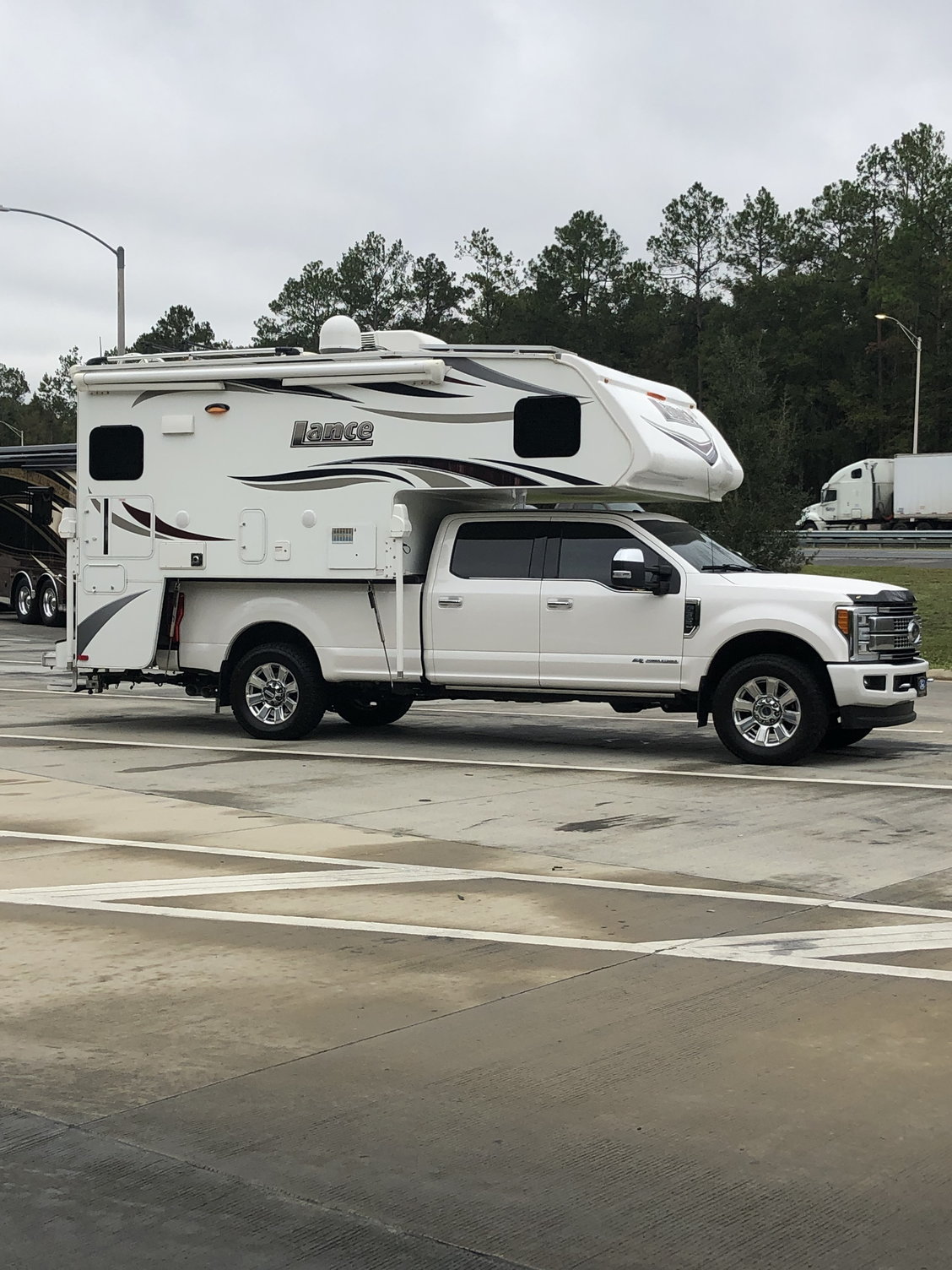 Weighing truck and TC on CAT scale - Ford Truck Enthusiasts Forums