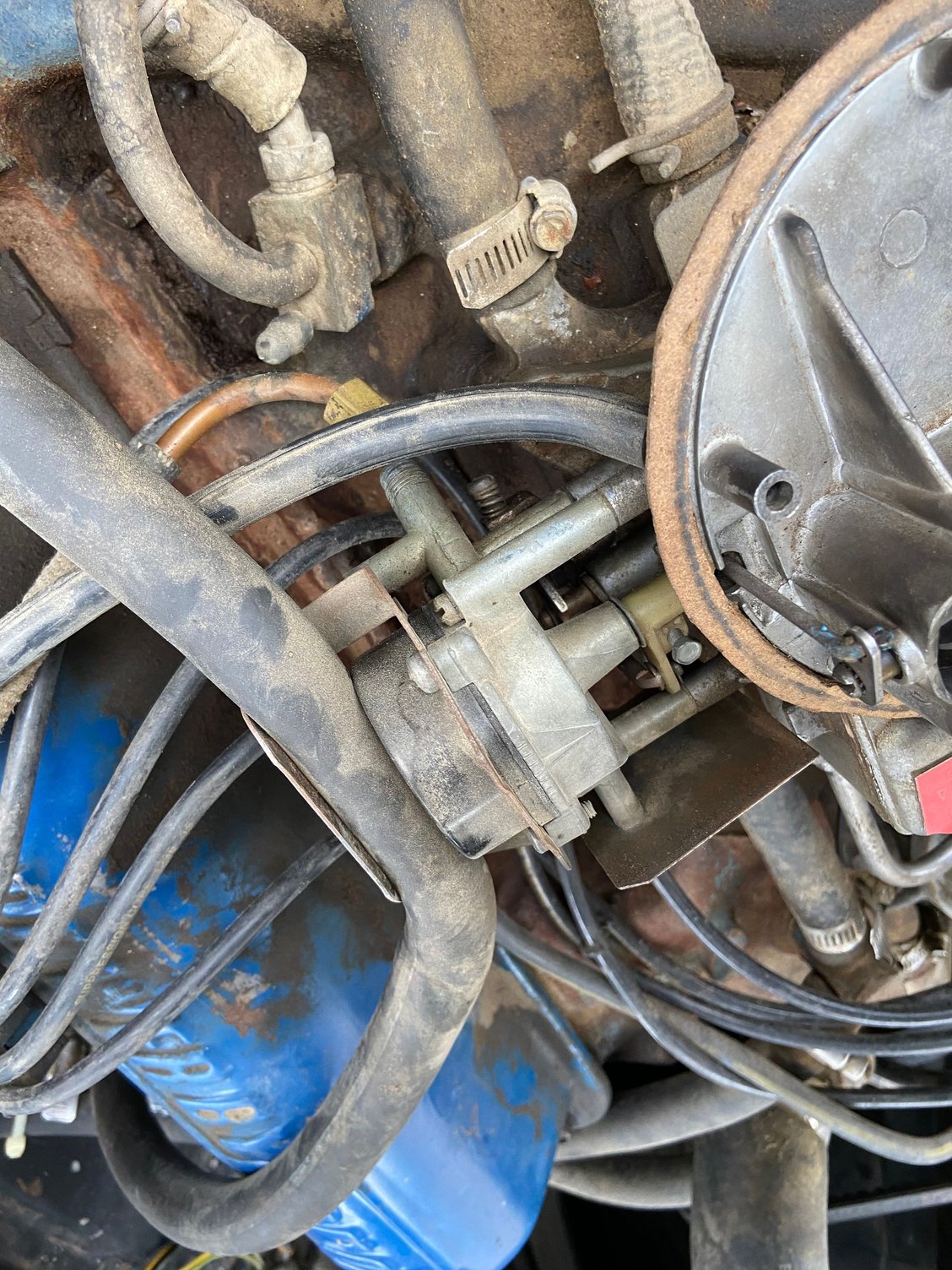 Autolite 2100 hot air choke and idle issues Ford Truck Enthusiasts Forums