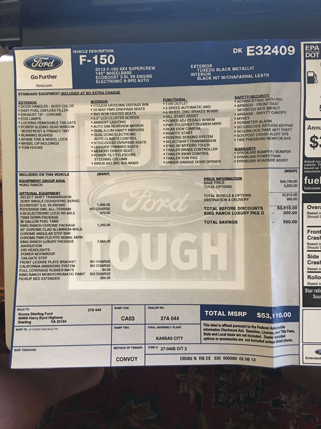 Ford esp warranty deductible #7