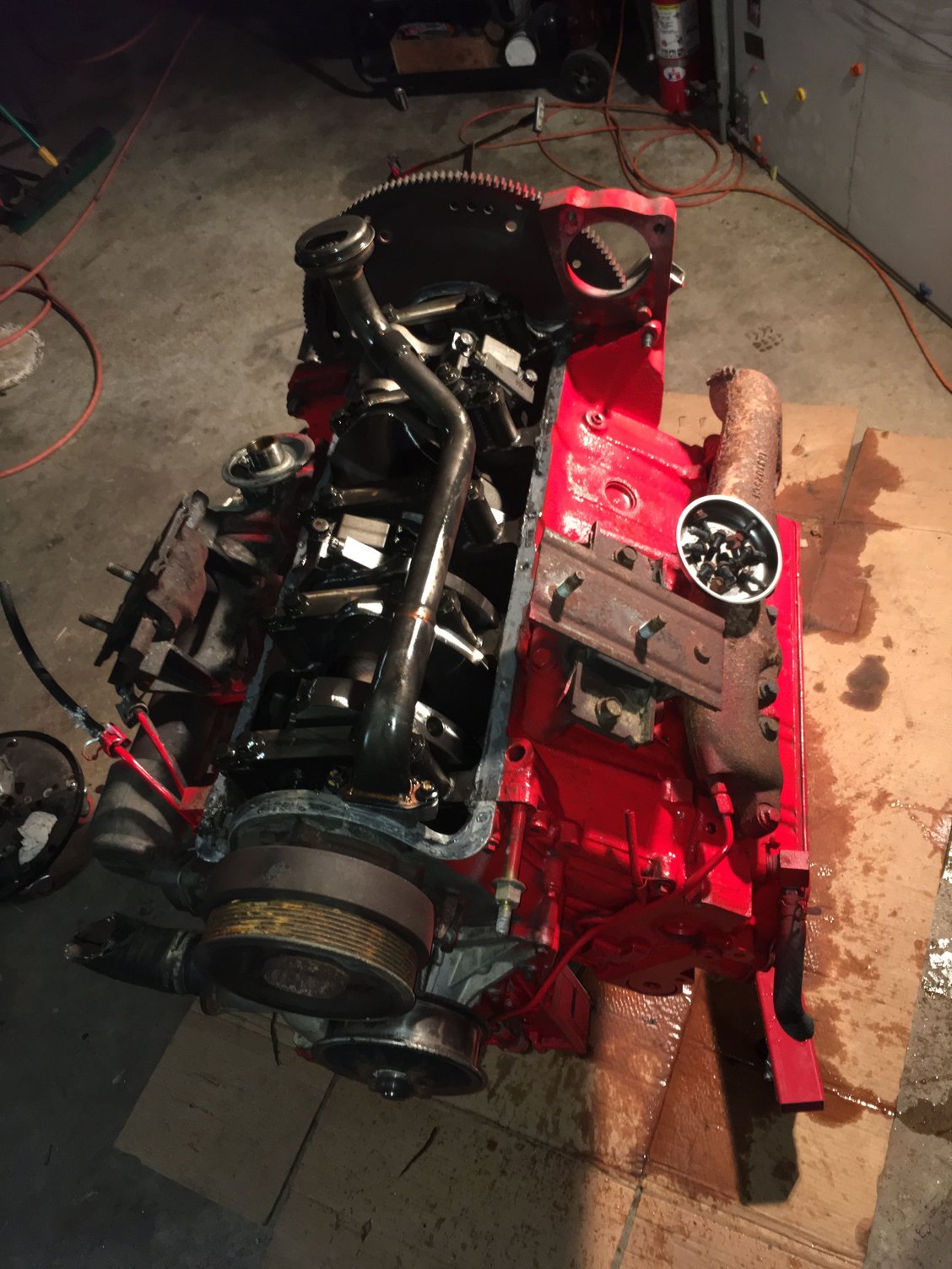 7.3’s on engine stands UPSIDE DOWN! Page 4 Ford Truck Enthusiasts