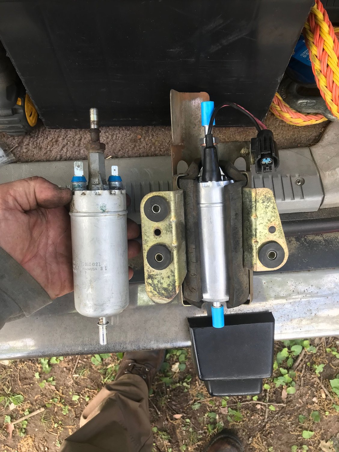 New inline main fuel pump 