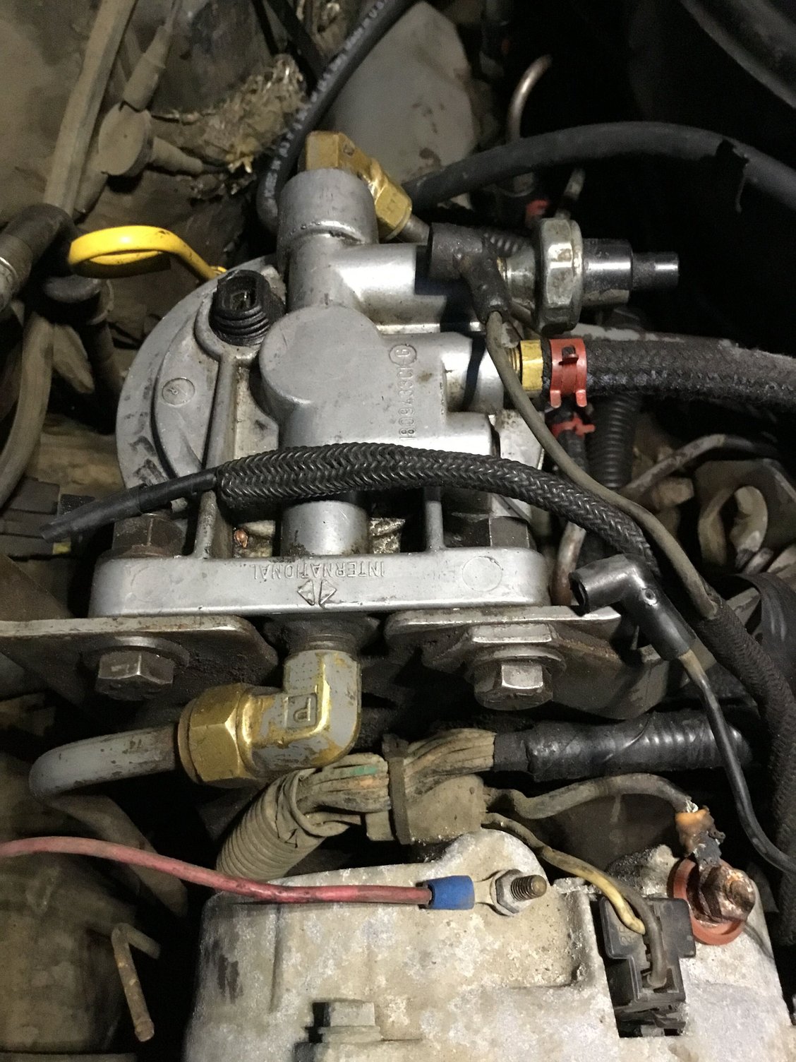 3 loose wires at alternator/fuel filter area Ford Truck Enthusiasts