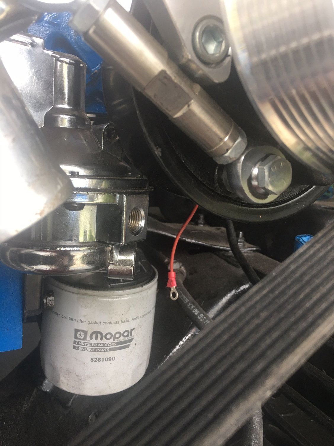 Fuel Line From Carb to Mechanical Pump Options? Ford Truck