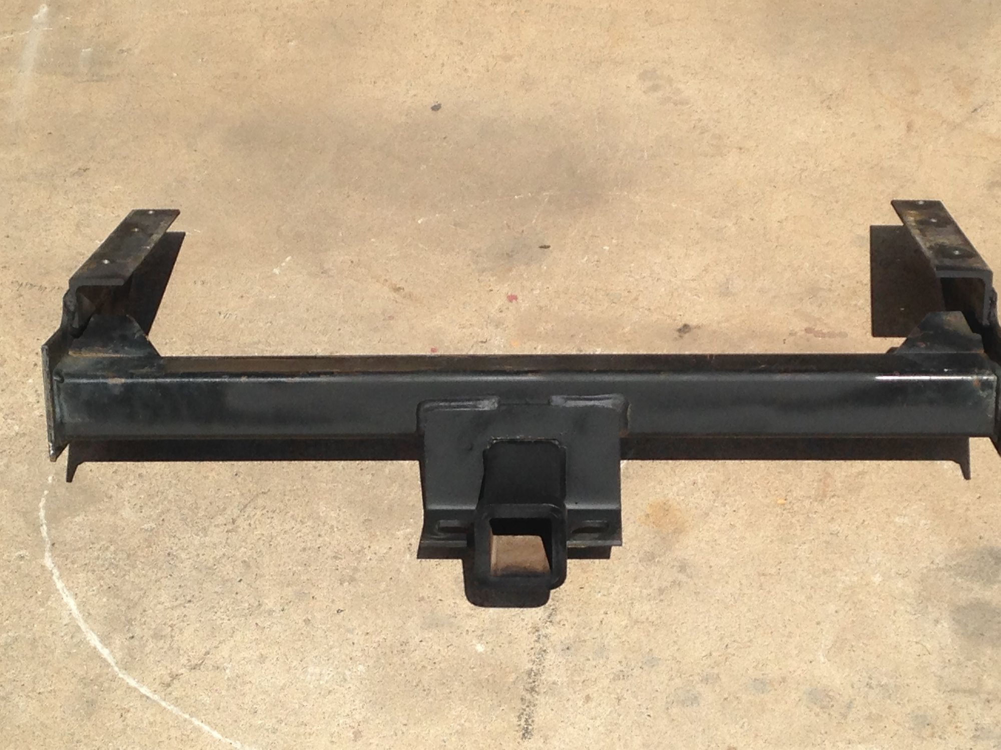 installing a receiver hitch on my F100. pics Ford Truck Enthusiasts