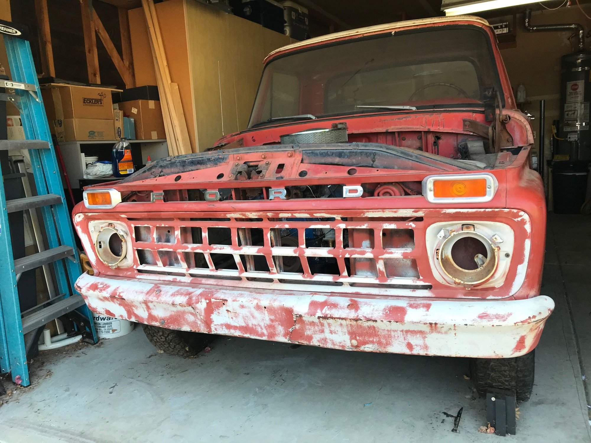 1965 Ford F-250 - 1965 Ford F250 Flatbed - Used - VIN F25DR589007 - 8 cyl - 2WD - Manual - Truck - San Jose, CA 95148, United States
