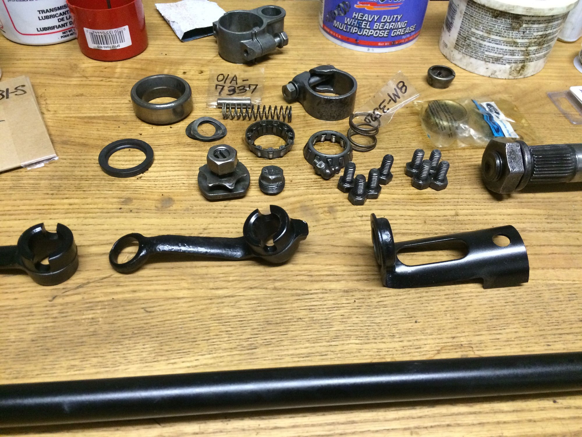 Late 50 F1 steering box and tree rebuild Ford Truck Enthusiasts Forums