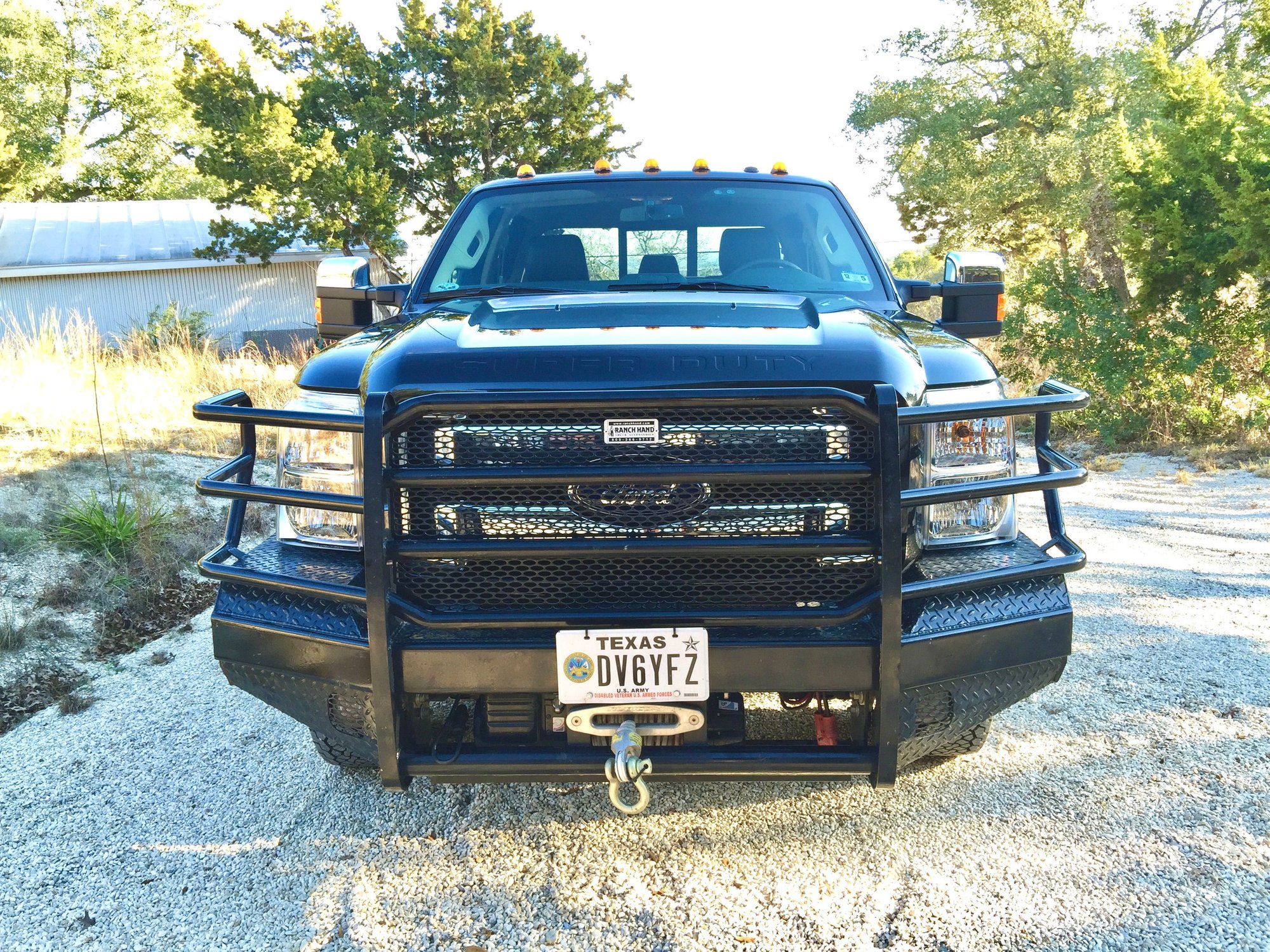 Winch Mount for Ranch Hand Legend Grille Guard Ford Truck Enthusiasts