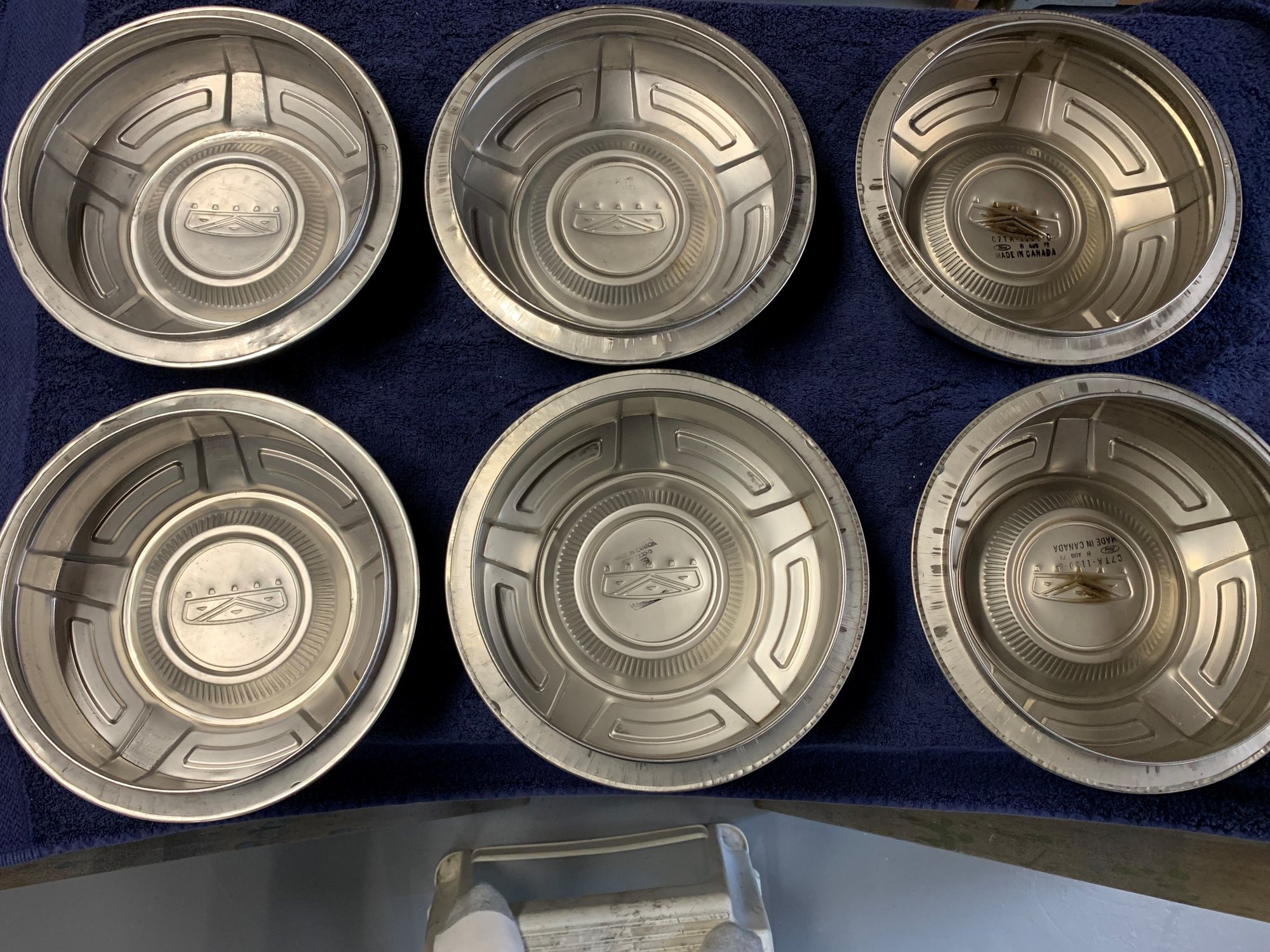 Wheels and Tires/Axles - '66-67 Innie Hubcaps - New - 1966 to 1968 Ford F-250 - West Vancouver, BC V7V3V2, Canada