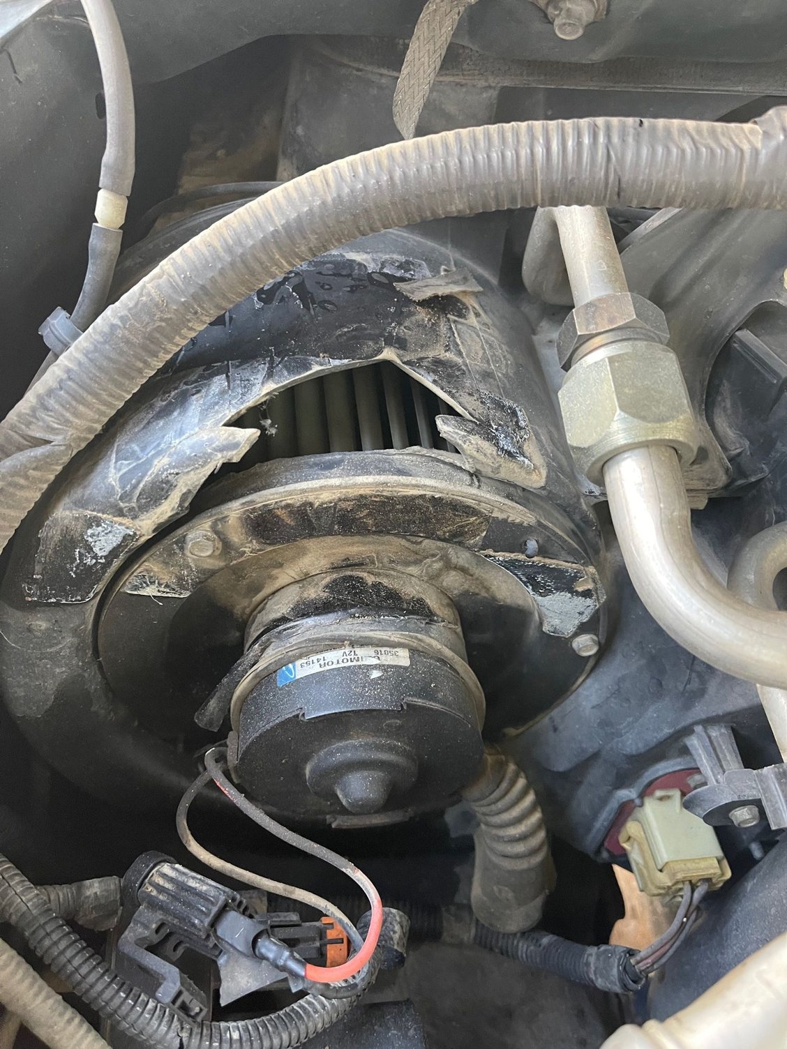 Cracked Blower Motor Housing Ford Truck Enthusiasts Forums