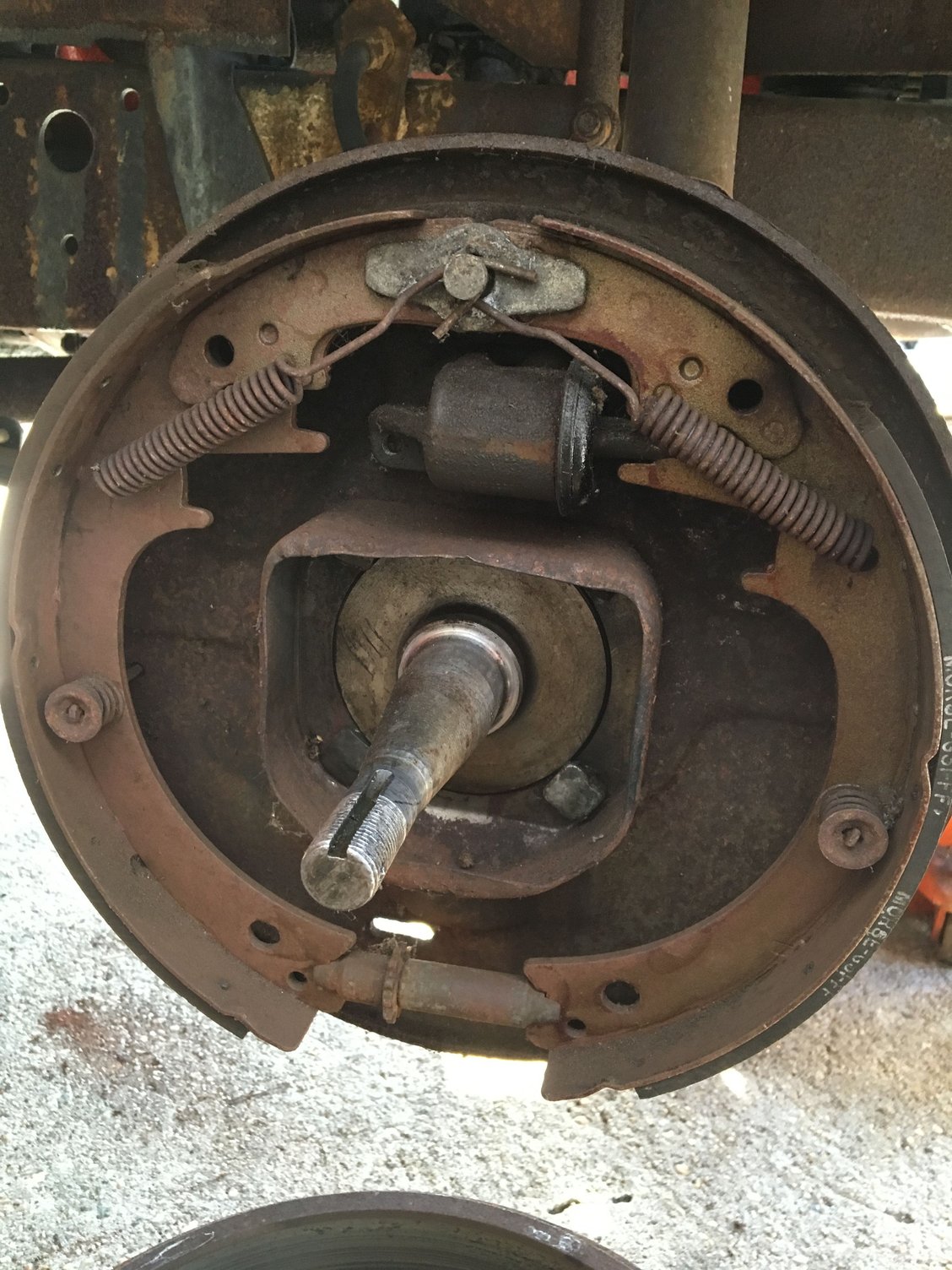1951 ford f1 disc brake conversion on 52 F2 Brake Drums Ford Truck Enthusiasts Forums
