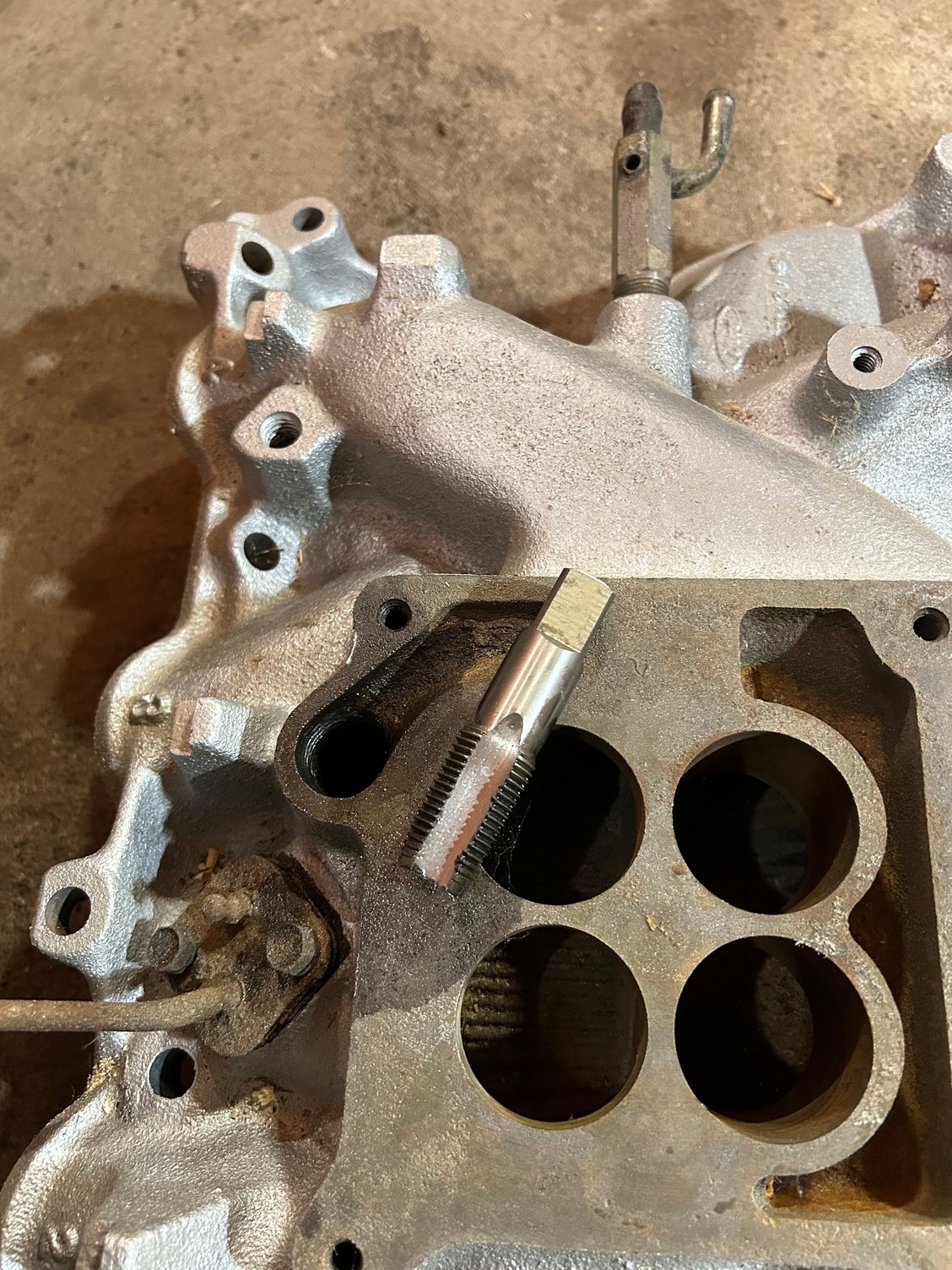 Was working on tapping the EGR port.