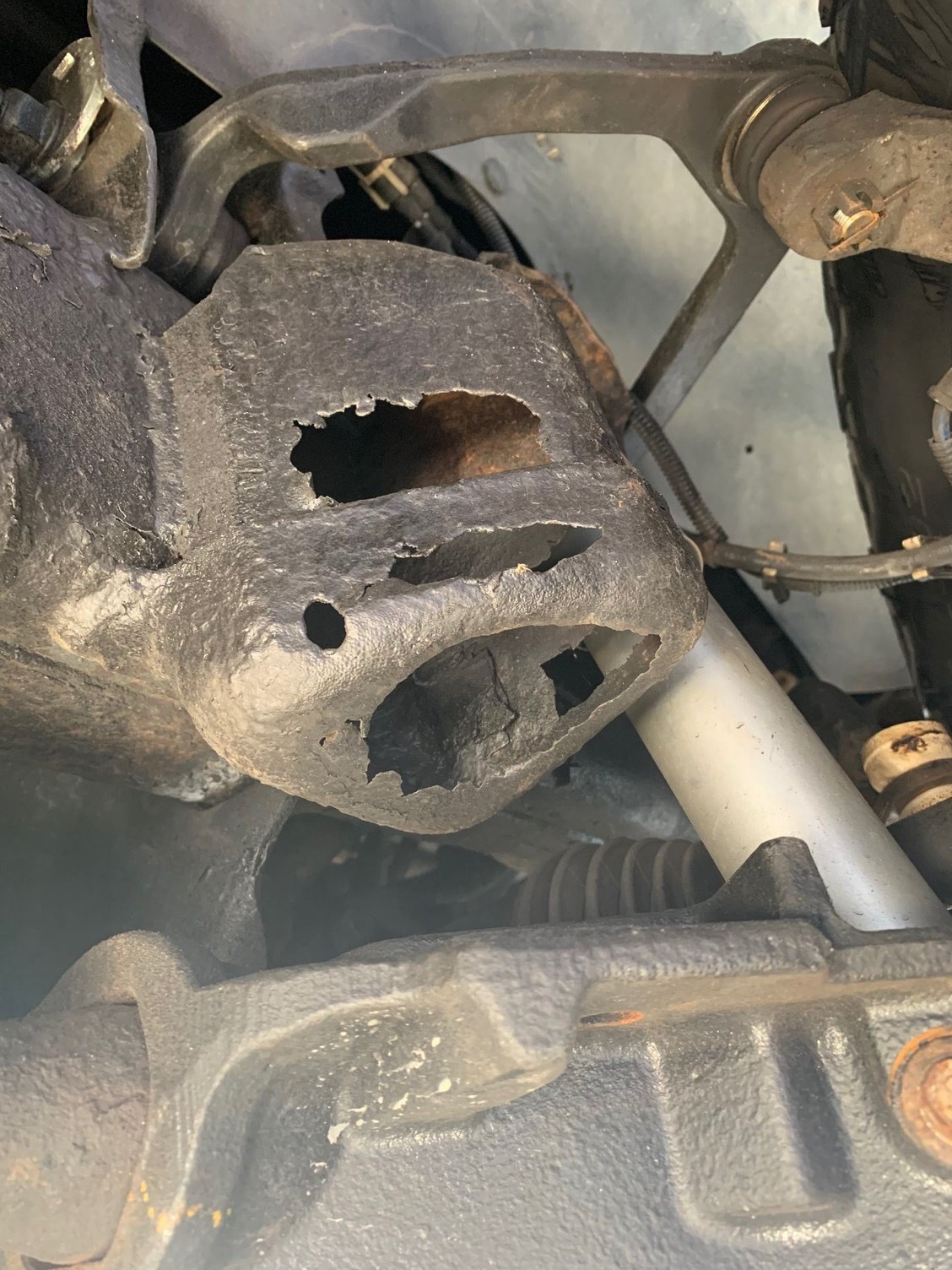 2003 F150 Control Arm Bump Stop Frame Contact Point Ford Truck