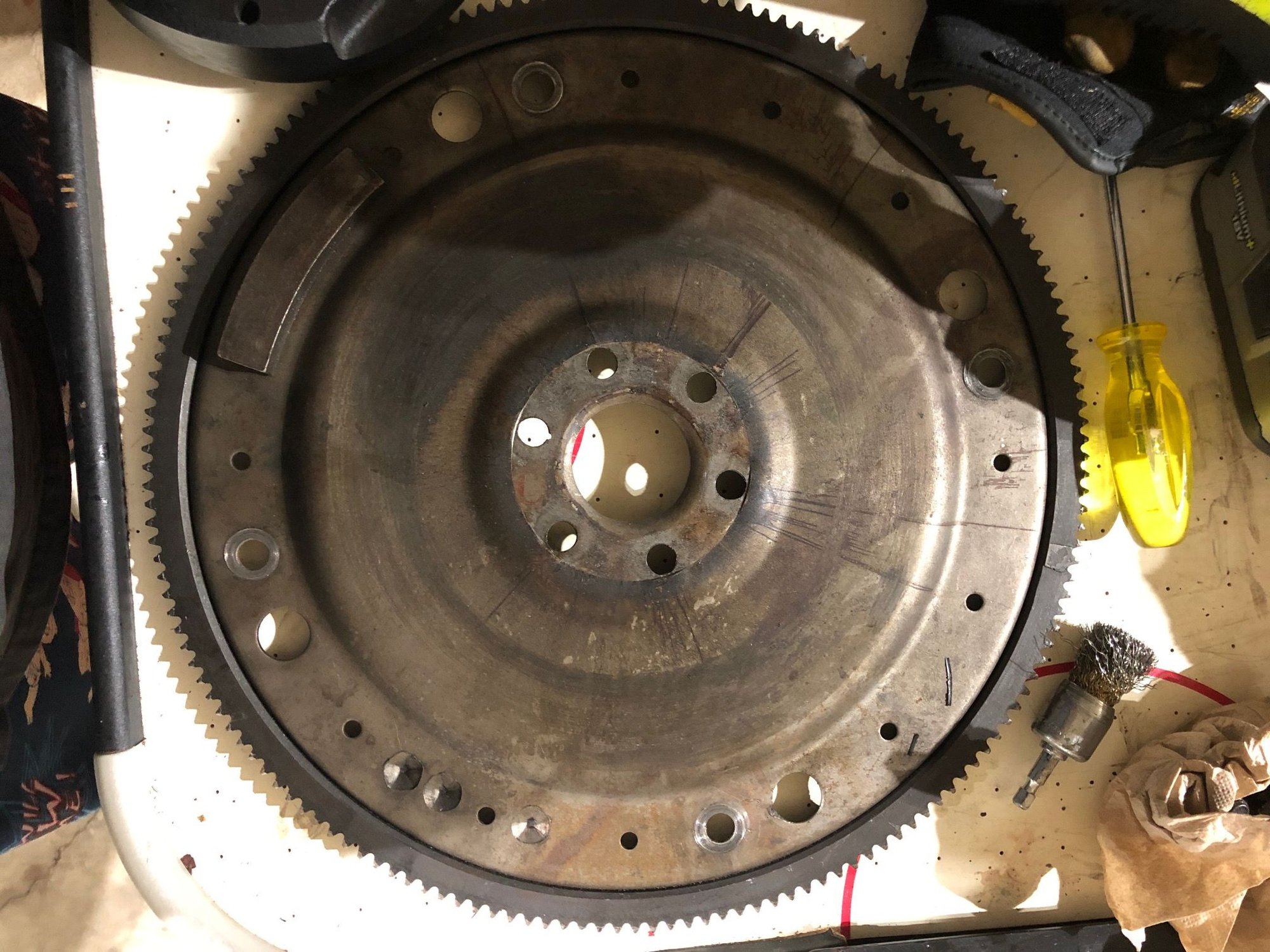 I think my imbalance is imbalanced. Wrong flexplate? Ford Truck