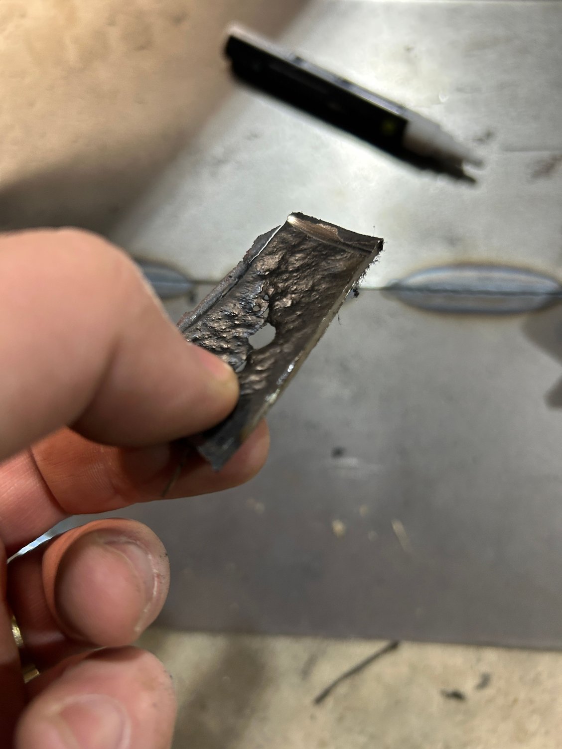 sliver of frame section