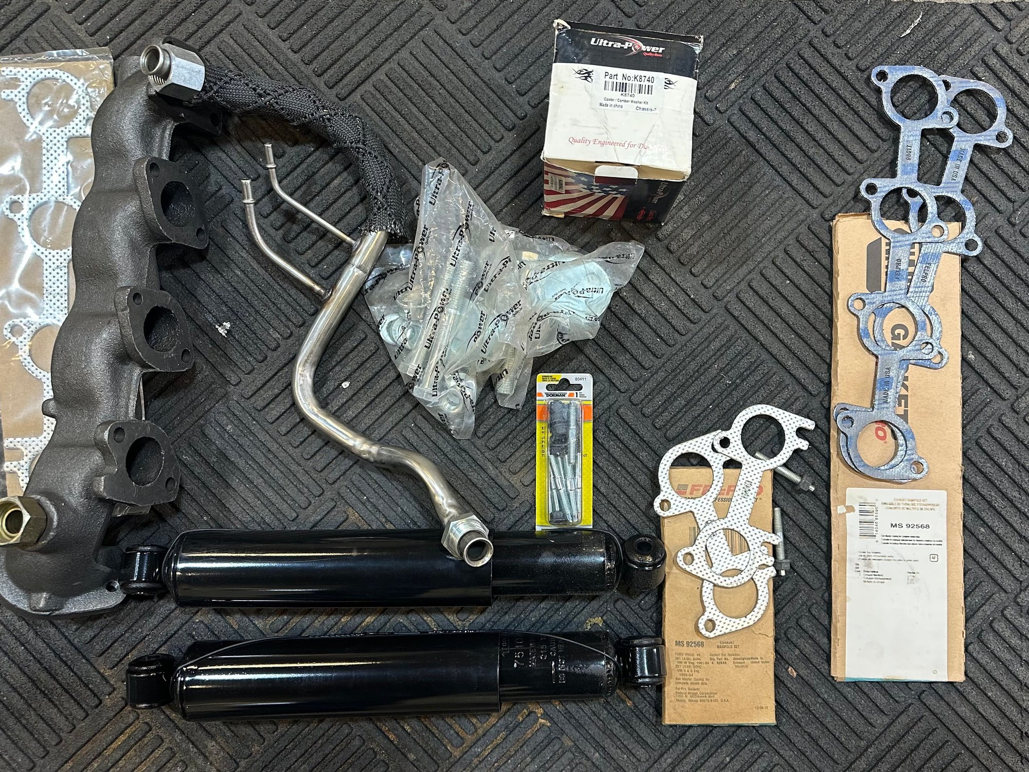 Engine - Exhaust - 98 Expedition LH Exhaust Manifold, EGR Tube,Shocks and more - New - 1998 to 2002 Ford Expedition - Metro, MI 48111, United States