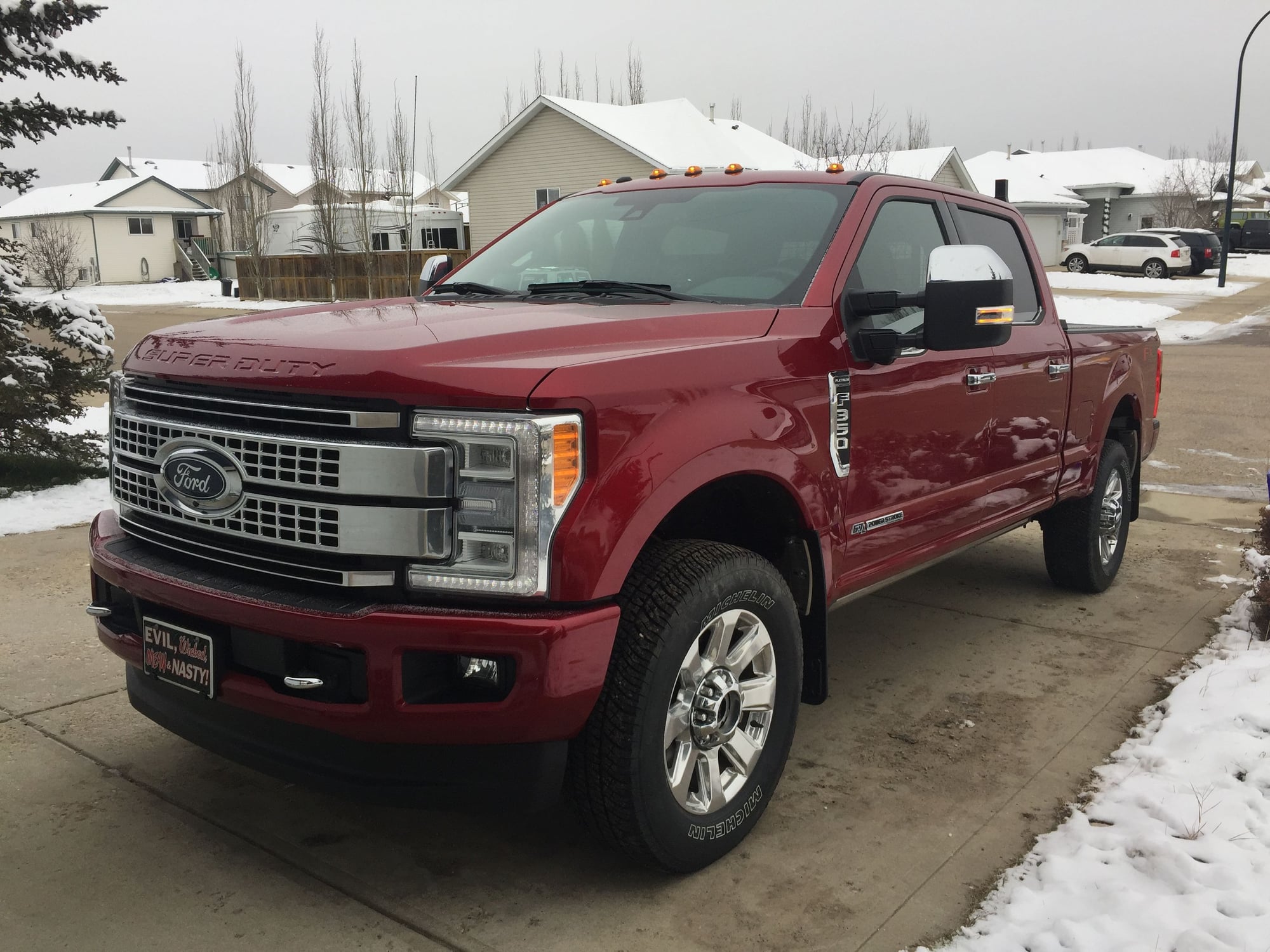 2017 Ford F-350 Super Duty - 2017 F350 6.7, Ruby Red, Loaded, Platinum, Ultimate. - Used - VIN 1ft8w3bt4heb54705 - 8 cyl - 4WD - Automatic - Truck - Red - Red Deer, AB T4R2W9, Canada