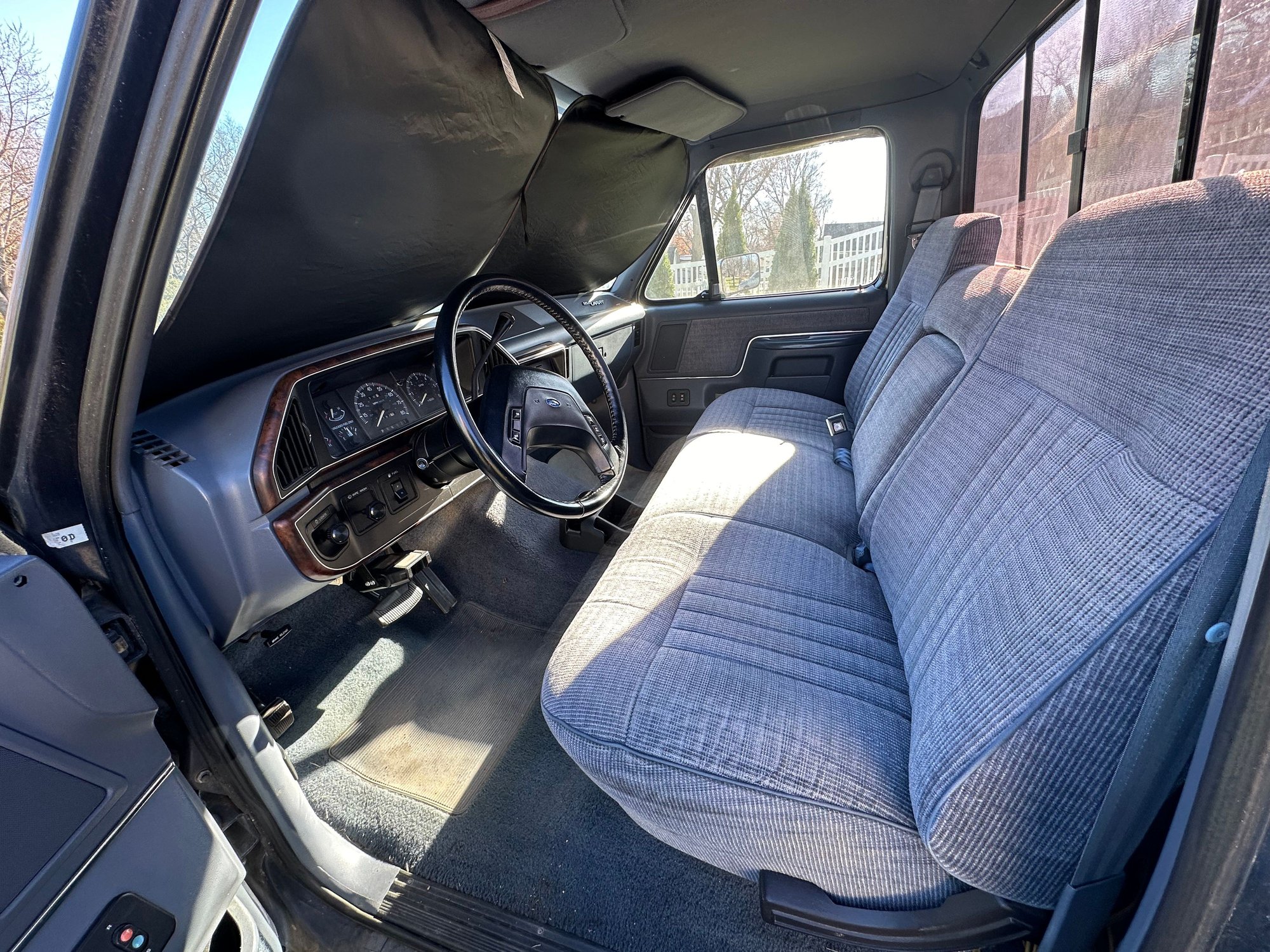 1990 Ford F-150 - 1990 F150 XLT Lariat been in the family since new - Used - VIN TBD TBD TBD TBD - 61,192 Miles - 8 cyl - 2WD - Automatic - Truck - Blue - Independence, MO 64057, United States