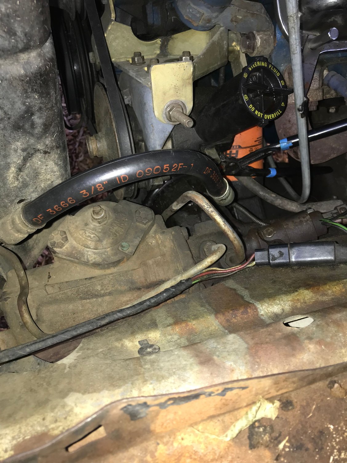 Power steering line 1978 F250 460 4x4 - Ford Truck Enthusiasts Forums, image size:1128x1504