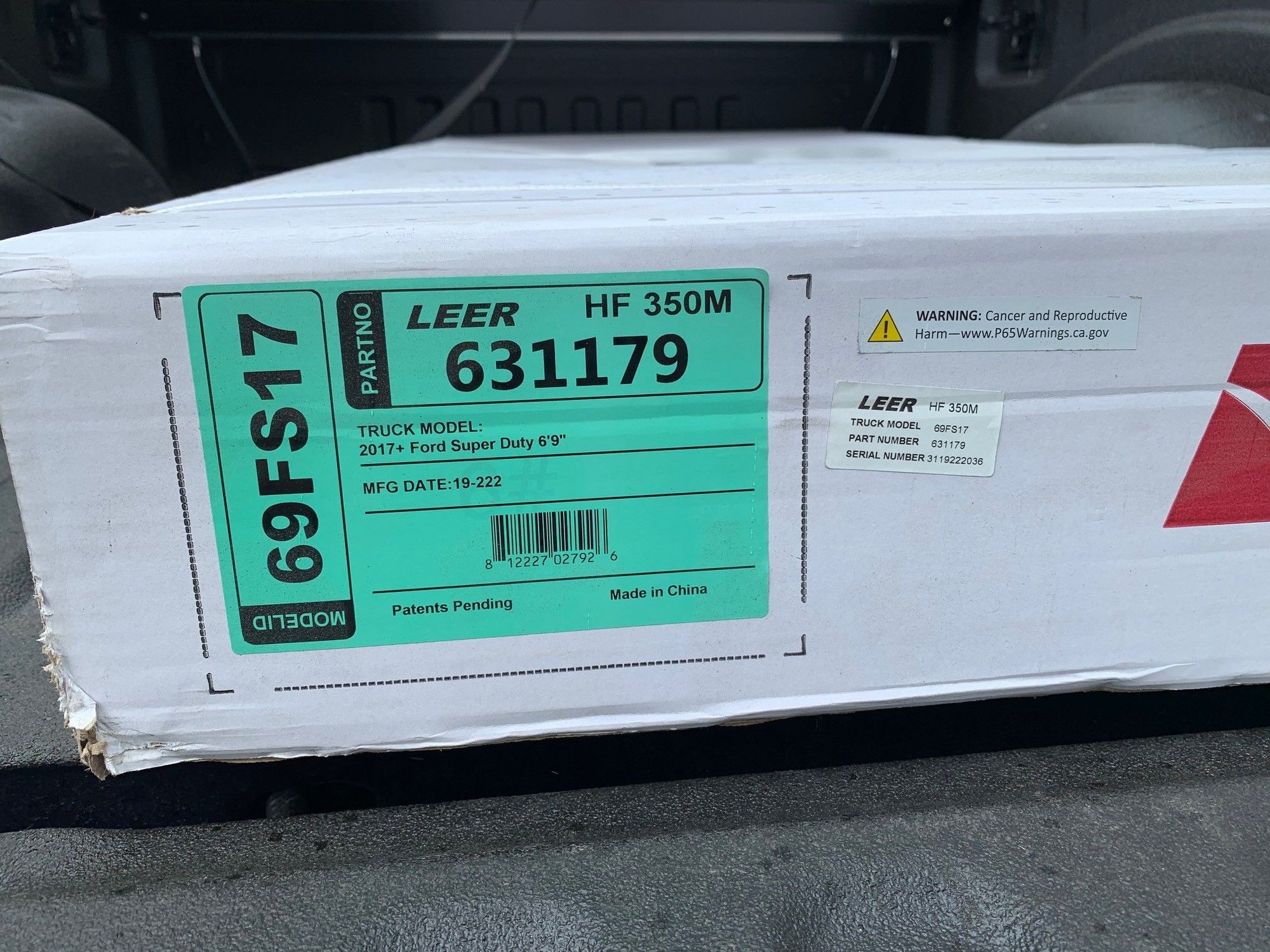 Accessories - BRAND NEW - LEER Trifold Tonneau Bed Cover - HF350M - New in box - New - 2017 to 2019 Ford F-250 Super Duty - Sunrise, FL 33323, United States