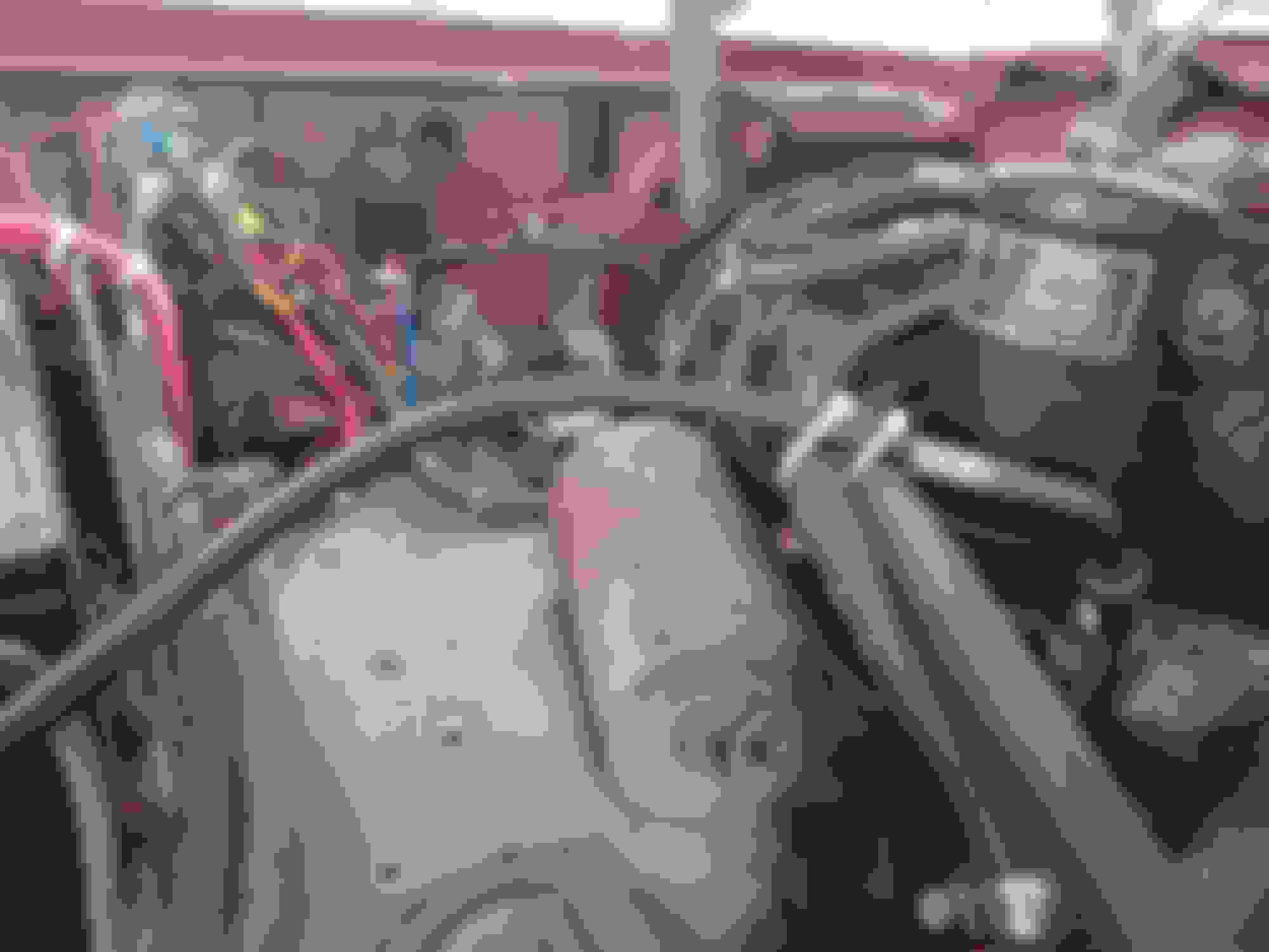 Smog Pump bypass and Vacuum Line repair/reroute. Ford Truck