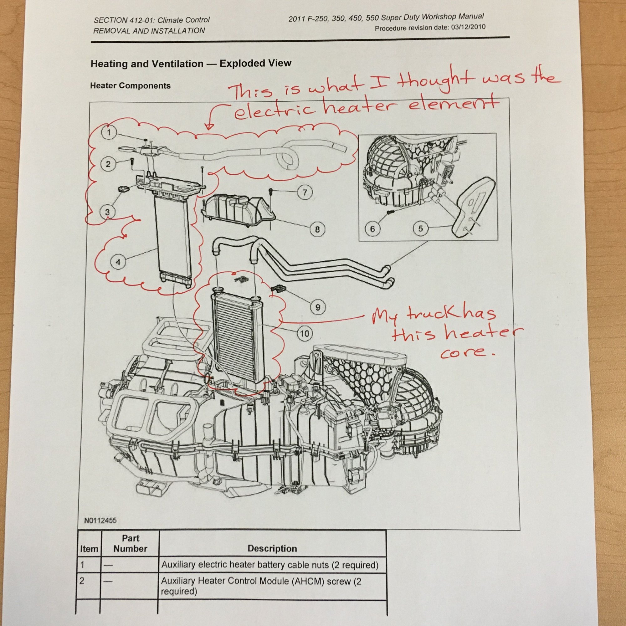 Supplemental Ptc Heater