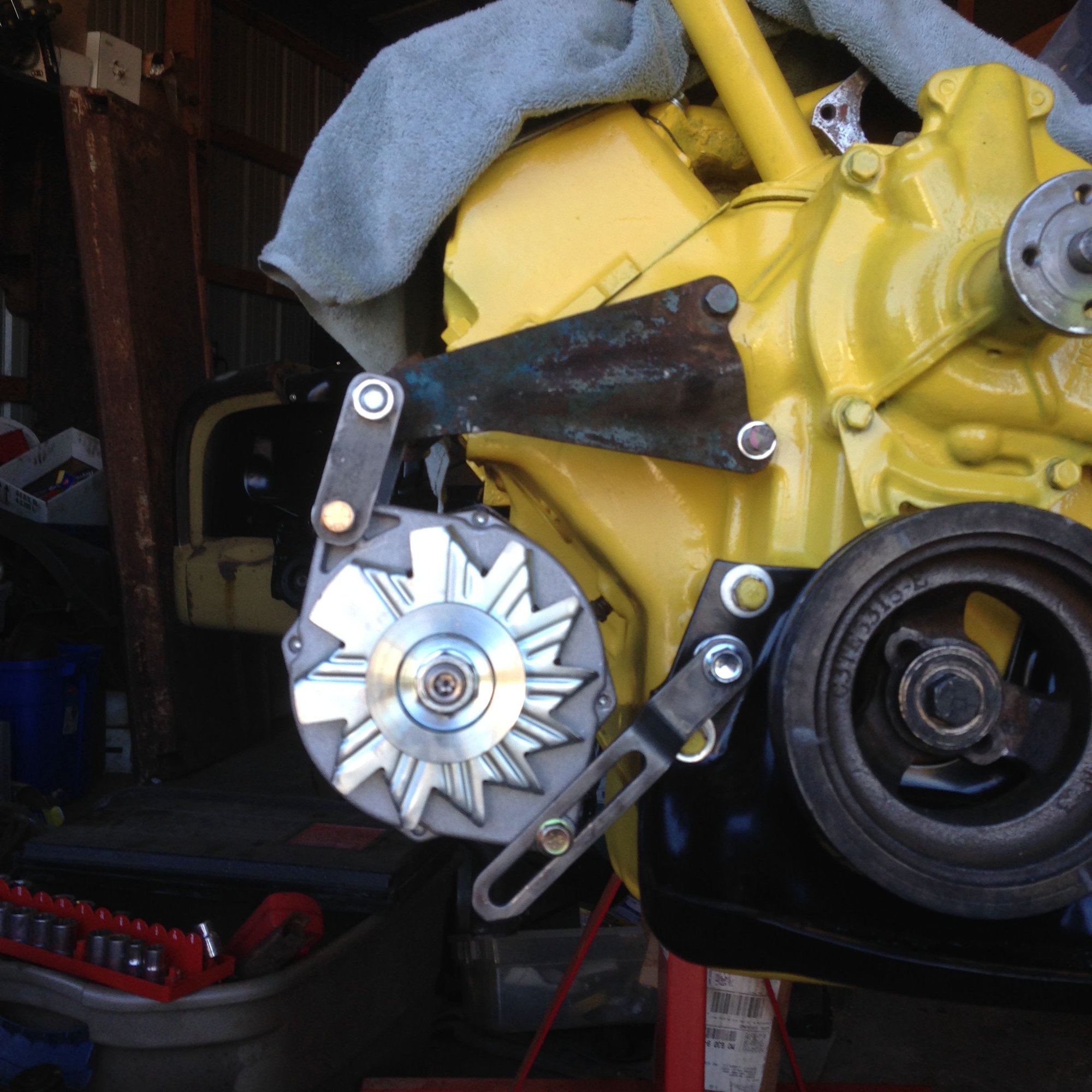 Alternators on Y Block help Ford Truck Enthusiasts Forums