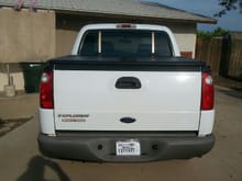 Included the factory locking  tonneau cover and tail gate