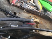 Fuel pump and lines
