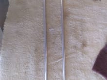 Alum round rod. About 10" long