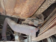 bracket supported a clamp just before the rot