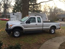 Got a new work truck to replace the 2001 f250 bought new. Just need a 4x4. First tow from WV back to NC I was impressed to say the least! Well milage kinda sucked, but 75 through WV hills will do that haha.