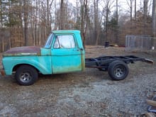My very recent purchase...'62 F100 long bed 292 V8 with 3 on the tree. No bed was included, going to be a stake body
