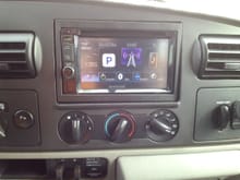 touch screen, dvd, blue tooth, siriusXM, backup camera