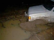 My Mud Hole. Sunk the 37's in a second.