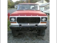 1978 Bronco front complete