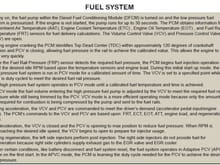 HPFP Fuel System Description
