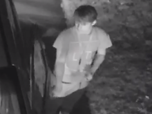 Got this guy on 3 cameras popping doors in neighborhood last night. Moron messed with the DC/AC inverter, sunglasses, and a couple bucks in change, in the end all he took was the dollar store phone charger cord 🤣