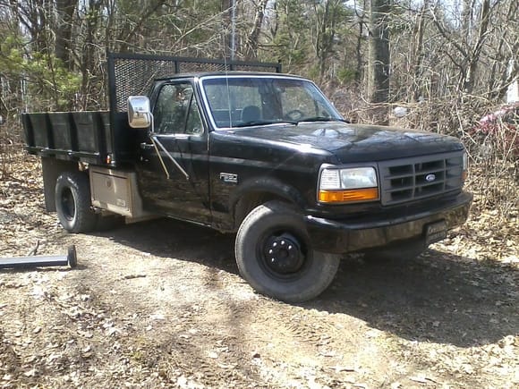 Our 93 F-350 dump truck