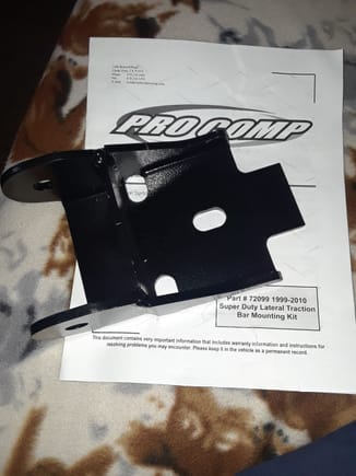 Rear mount, all mounts are 1/4" thick material