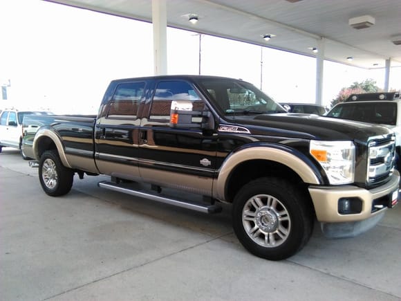 I just bought this 2011 F 350. It has 58000 miles.