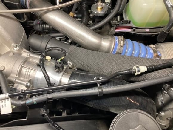 HSM cold side intake pipe