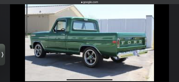 This green really makes the old truck pop and I’ve never seen one in this color and when I google it, this is the only one that shows up. Rare find and a tribute to the car I learned to drive on it’s it’s destruction is what triggered me to restore ole’ blue.