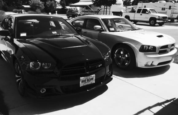 2010 and 2014 SRT Chargers!