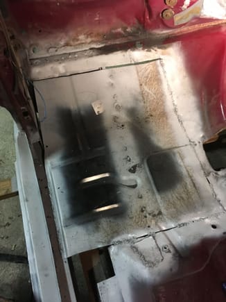 Floor with more welding